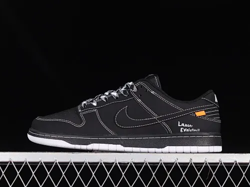 All categories Nk SB Dunk series Nk SB Dunk Low low-top sneakers Nk Dunk Low matte black SB smashed backboard fashion casual sneakers DD1391-106